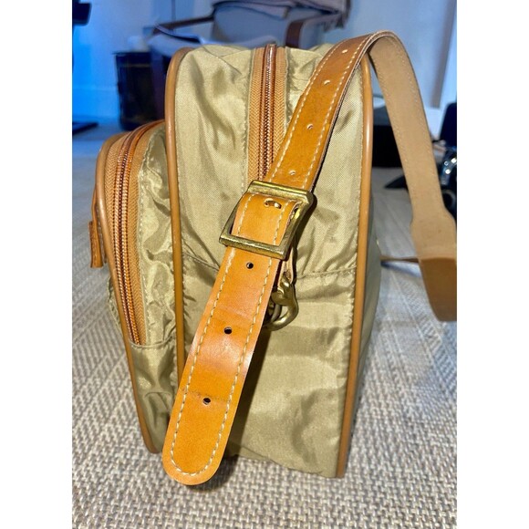 Vintage Hartmann Luggage Ballistic & Leather Travel Shoulder Messenger Bag - Picture 4 of 16